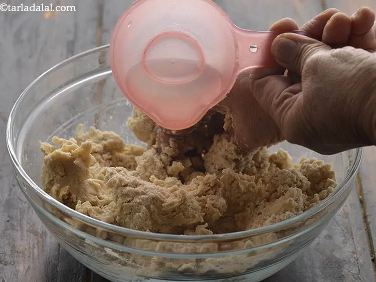 Step 7 – Add the lukewarm water gradually to form a dough. Many people even make use of …