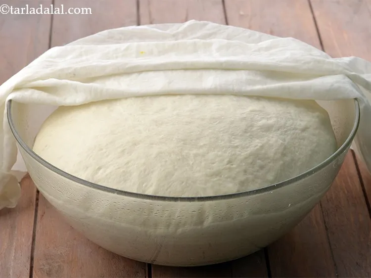 Step 19 – The dough has risen and doubled in size.