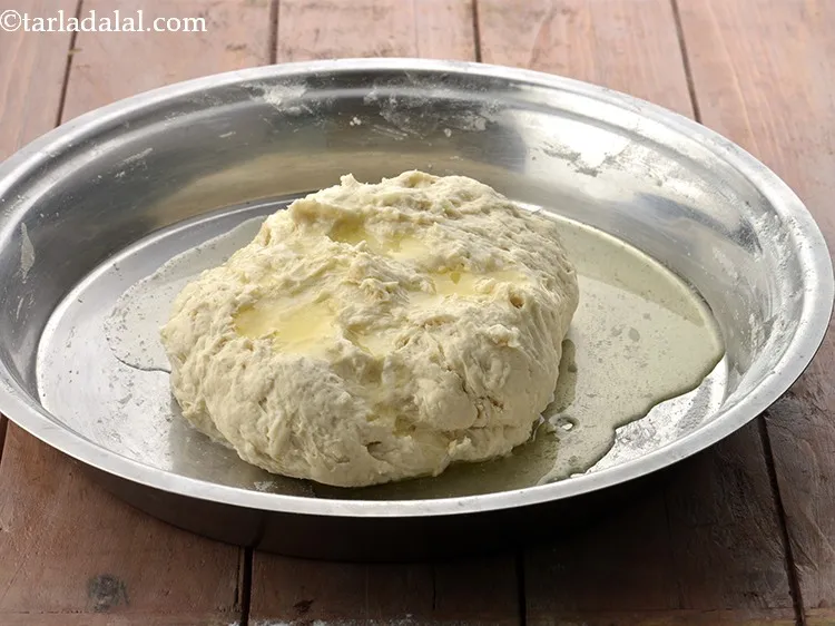 Step 14 – Add the oil-butter mixture.