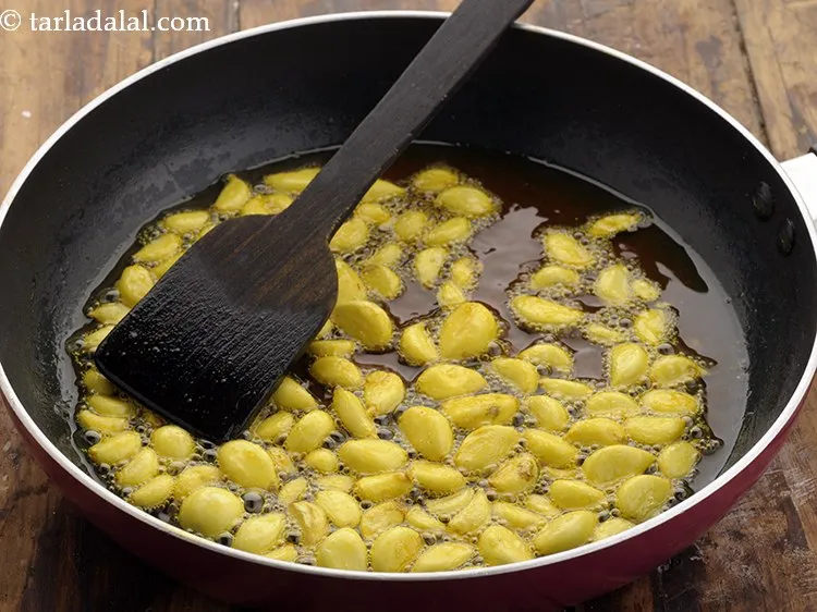 Step 11 – Mix well and cook on a slow flame for 3 to 4 minutes, while stirring …