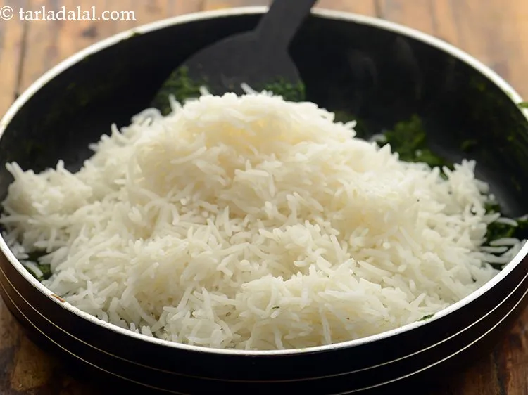 स्टेप 30 – चावल डालें।