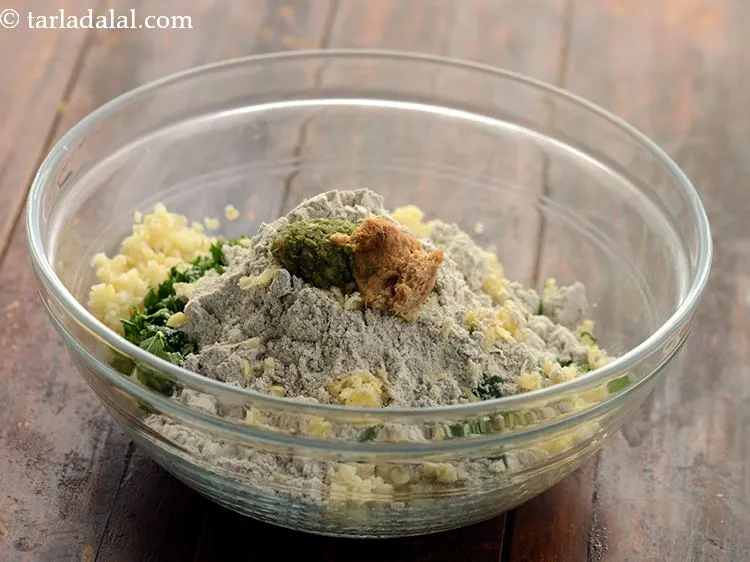 Step 11 – Add ginger-green chilli paste. I have used <a href="https://www.tarladalal.com/Ginger-Green-Chilli-Paste-33529r" target="_blank">homemade&nbsp;Ginger Green Chilli Paste</a> which has …