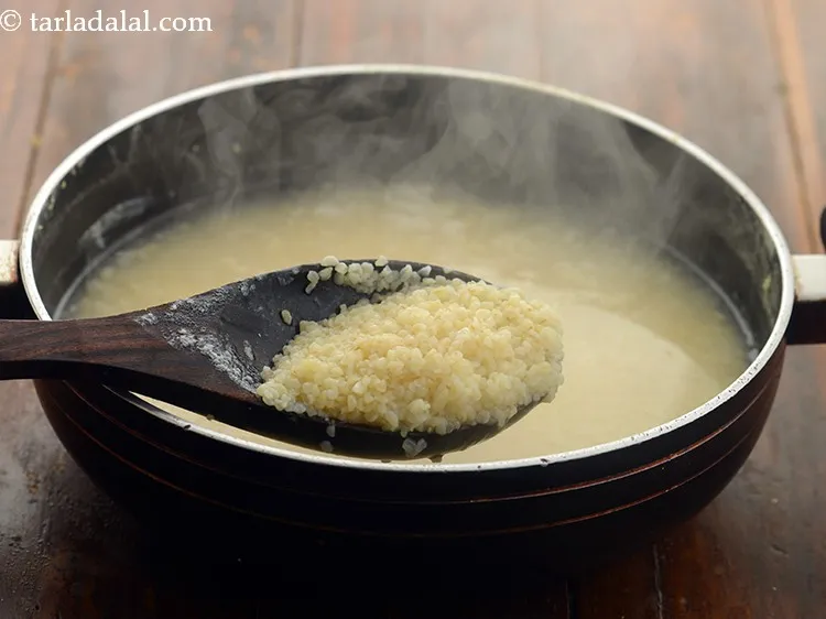 Step 4 – Cook on a medium flame till done. This will take around 6 to 8 minutes …