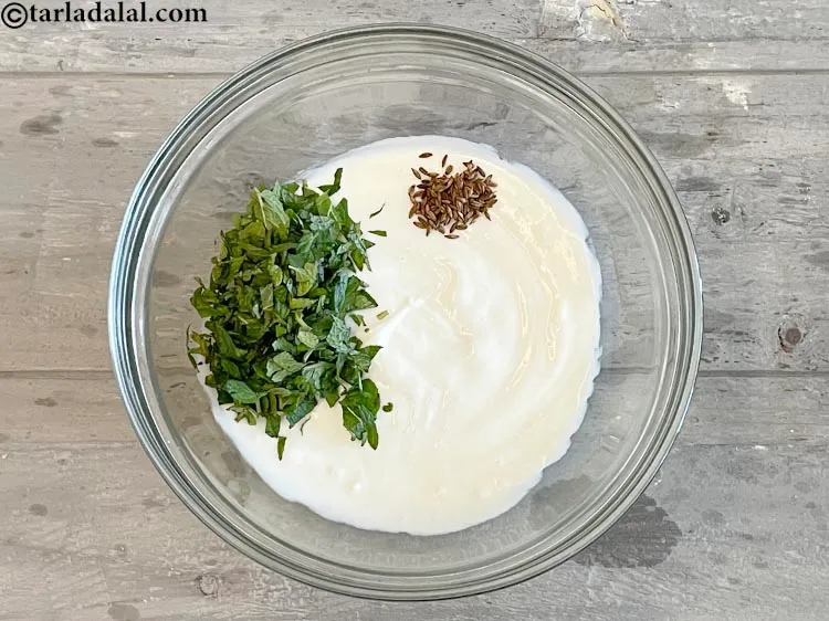 Step 13 – Add&nbsp;<meta charset="UTF-8" />1/4 tsp&nbsp;roasted&nbsp;<a href="glossary-cumin-seeds-jeera-zeera-381i">cumin seeds (jeera)</a>.