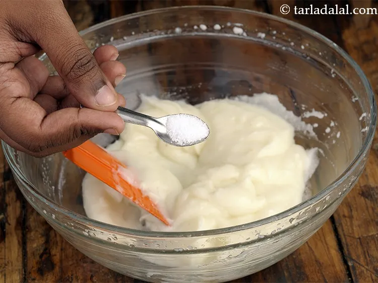 Step 12 – Add salt.