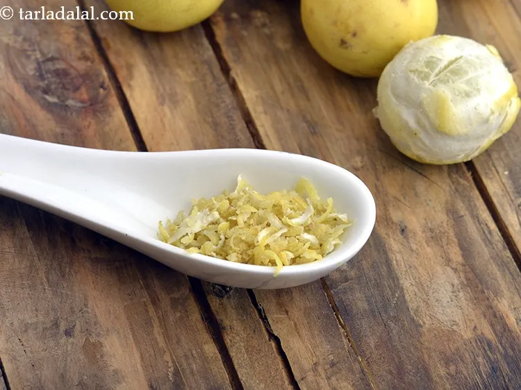 Step 23 – Add 1/2 tsp&nbsp;<a href="https://www.tarladalal.com/glossary-lemon-rind-958i">lemon rind</a>. This adds slight tang to the ice cream. See the …