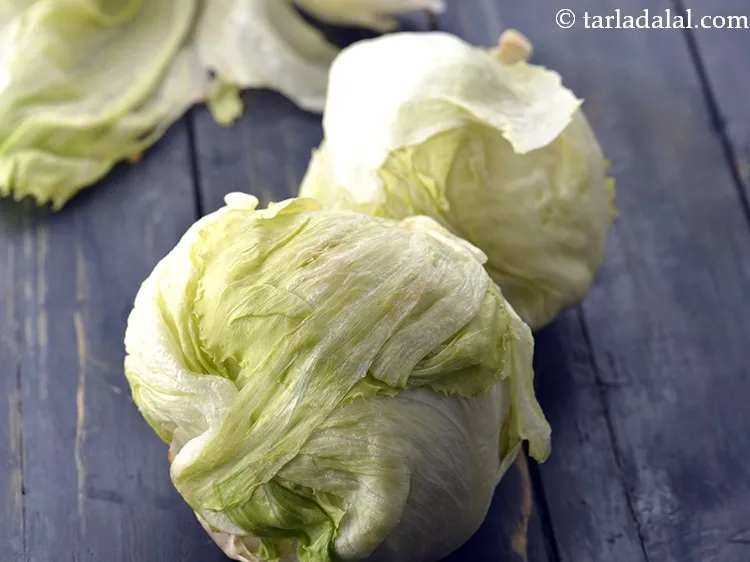 Step 30 – You should soak the lettuce leaves in ice-cold water for sometime and then chop them, …