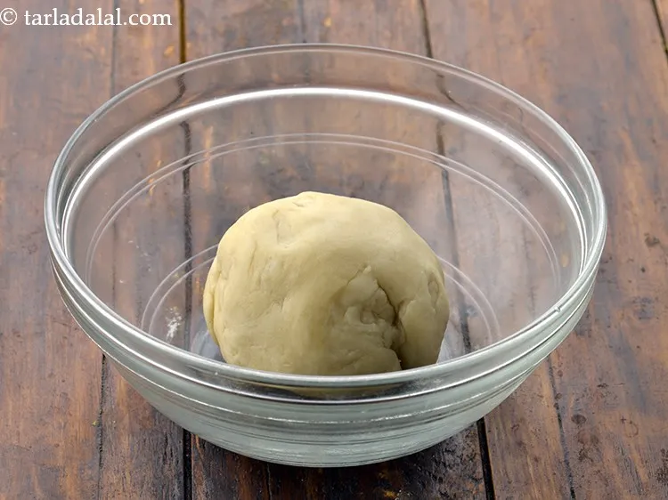 Step 22 – Knead into a semi-soft dough using enough water. Keep aside.<br /> &nbsp;