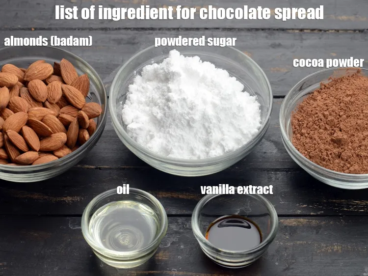 Step 2 – <strong>chocolate spread recipe | homemade almond chocolate spread | chocolate almond spread | </strong>is made …