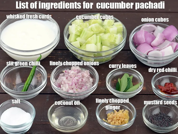 Step 2 – <strong>Cucumber pachadi recipe | Kerala style vellarika pachadi | Indian cucumber pachadi without coconut,</strong> is …