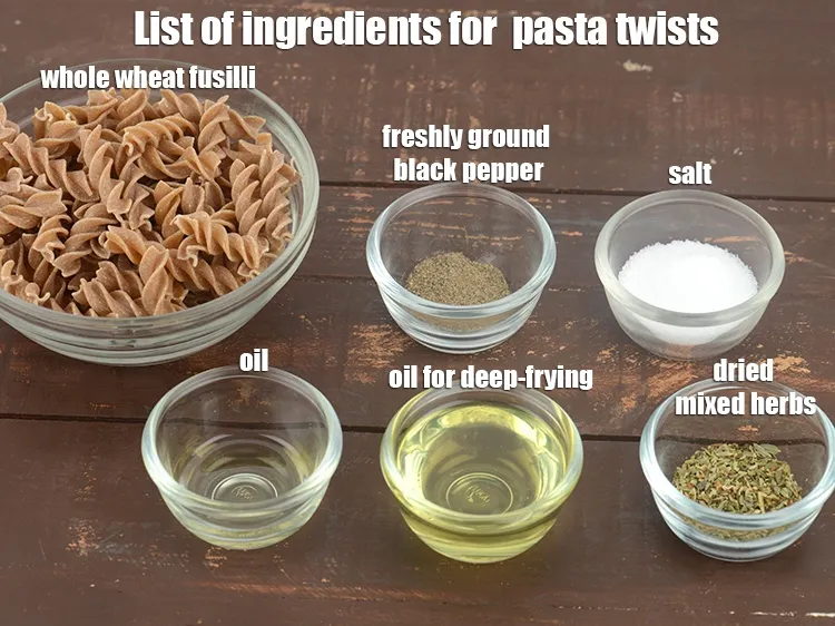 Step 2 – <strong>What is pasta twists</strong><strong> made of ?&nbsp;</strong>is made from 1 cup&nbsp;whole wheat&nbsp;<a href="https://tarladalal.com/glossary-fusilli-helix-shaped-pasta-spiral-pasta-574i">fusilli</a>, 1 tsp …
