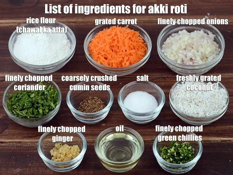 Step 2 – <strong>akki roti recipe | masala akki roti | Karnataka akki roti | rice flour roti …