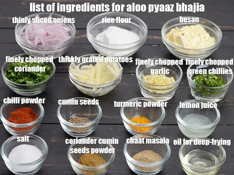 Step 2 – <strong>aloo pyaaz bhajia recipe | potato onion pakoda | onion potato fritters | </strong>is made …