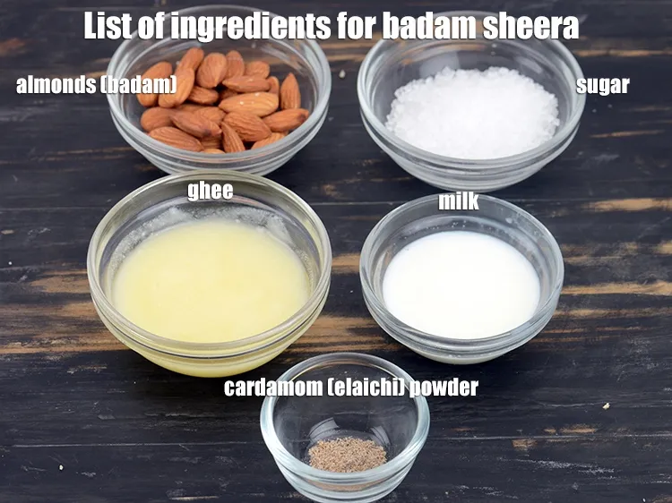 Step 2 – <strong>badam sheera recipe&nbsp;|&nbsp;badam ka halwa&nbsp;|&nbsp;authentic almond sheera&nbsp;|&nbsp;pregnancy almond halwa&nbsp;|</strong><strong> </strong> is made using easily available …
