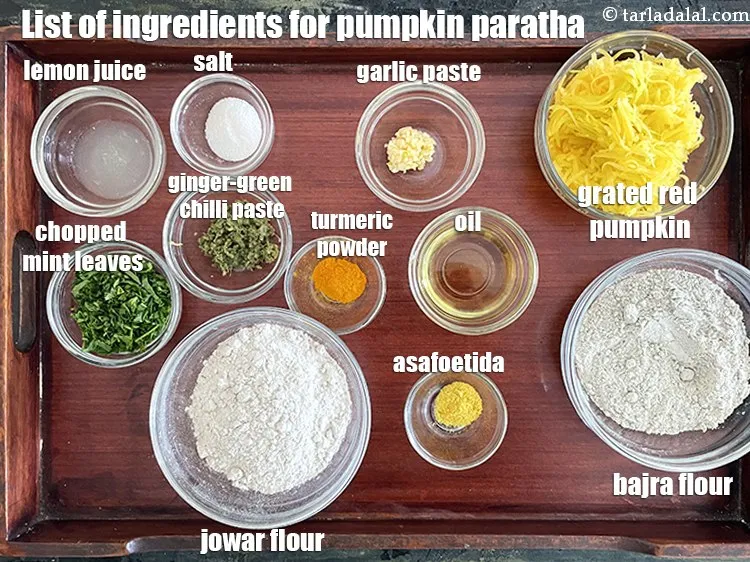 Step 2 – <strong>what is &nbsp;bajra kaddu ki roti made off? <meta charset="UTF-8" />black millet pumpkin Indian roti</strong> …