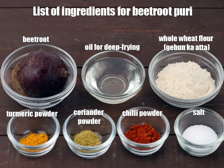 Step 2 – <strong>Beetroot puri recipe | Indian beetroot poori | beetroot luchi | kids lunchbox recipe</strong>, is …