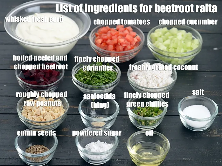 Step 2 – <strong>beetroot raita recipe | chukandar raita | beetroot pachadi &nbsp;|</strong> is made using easily available …