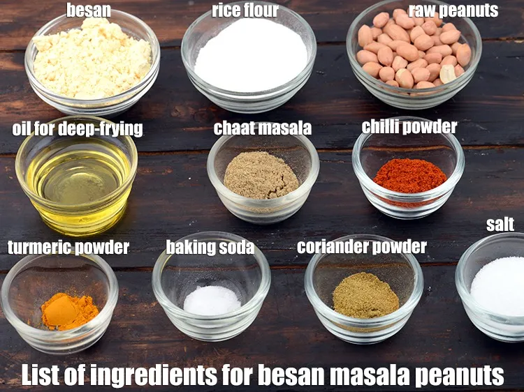 Step 2 – <strong>Indian fried masala peanuts</strong> is made from 1 cup&nbsp;<a href="https://www.tarladalal.com/glossary-raw-peanuts-kachi-mungfali-kachi-moongfali-847i">raw peanuts</a>, 4 1/2 tbsp&nbsp;<a href="https://www.tarladalal.com/glossary-besan-chana-dal-flour-bengal-gram-flour-952i">besan …