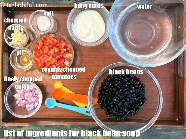 Step 2 – <strong>what is black bean soup made off? Mexican style black bean soup&nbsp;</strong>is made from simple …