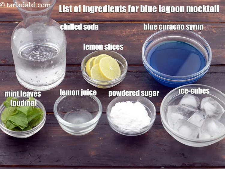 Step 2 – <strong>blue lagoon mocktail recipe | Indian blue curacao mocktail | non alcoholic party drink | …