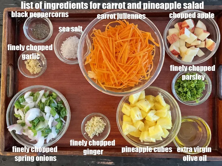 Step 2 – <strong>what is &nbsp;carrot pineapple salad made of ?</strong> is made from&nbsp;<meta charset="UTF-8" />2 cups&nbsp;carrot&nbsp;, peeled …