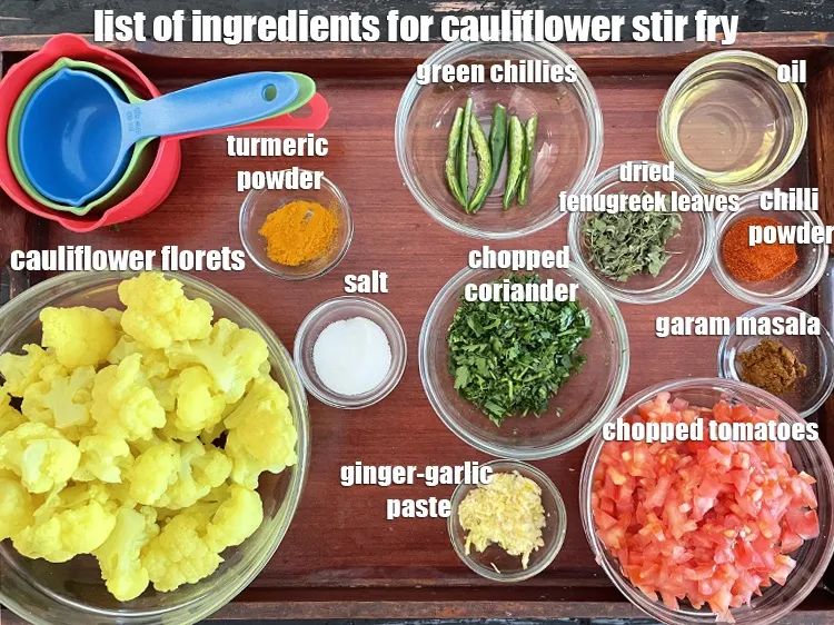 Step 2 – <strong>what is cauliflower stir fry made off? gobi fry</strong> is made from easily available ingredients …