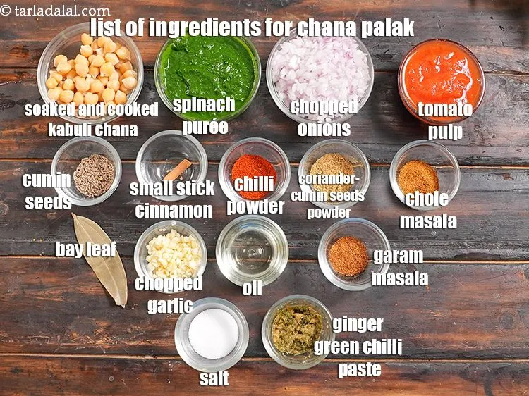 Step 2 – <strong>Chana palak recipe | chana palak masala | healthy heart palak chole sabzi | </strong>is …