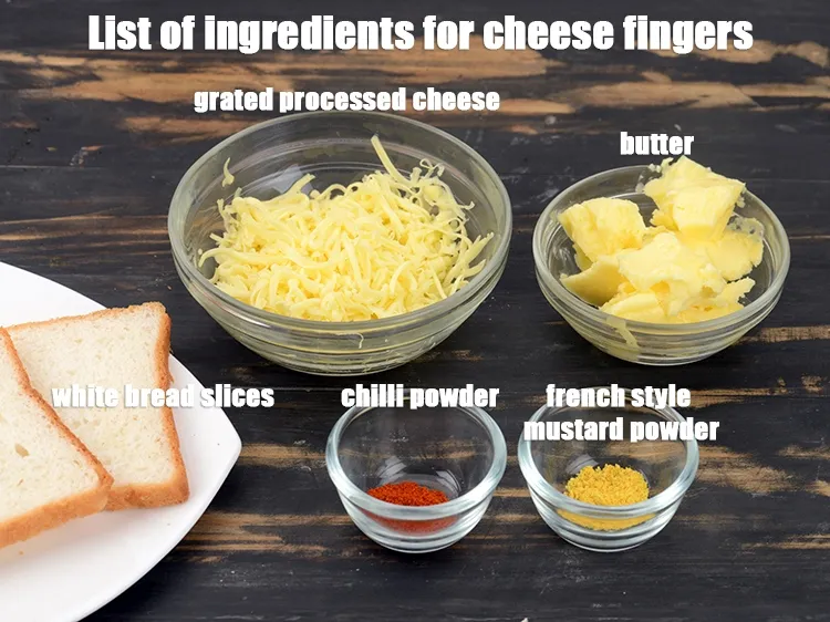 Step 2 – <strong>cheese fingers recipe | Indian style cheesy bread fingers | 5 minute snacks |</strong> is …