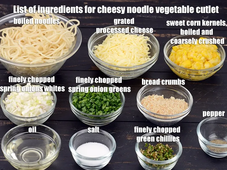 Step 3 – <strong>Other Ingredients</strong>: 1 cup boiled noodles, 1/2 cup sweet corn kernels (makai ke dane) , …