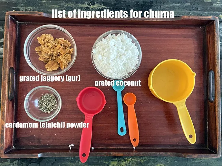 Step 2 – <strong>what is churna recipe made of ? </strong><u><em>See below image of list of ingredients for …