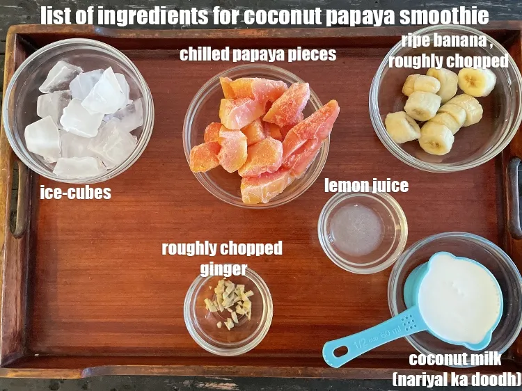 Step 2 – <strong>what is coconut papaya smoothie made of? Indian papaya coconut banana smoothie&nbsp;</strong>is made from cheap …