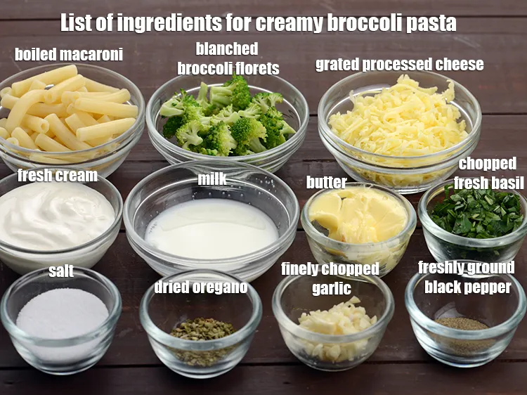 Step 2 – <strong>Creamy broccoli pasta recipe | Indian creamy macaroni with broccoli | easy cheesy broccoli pasta,</strong> …