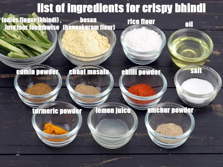 Step 29 – <strong>Baked kurkuri bhindi</strong> is made using easily available ingredients in India: 2 cups ladies finger …