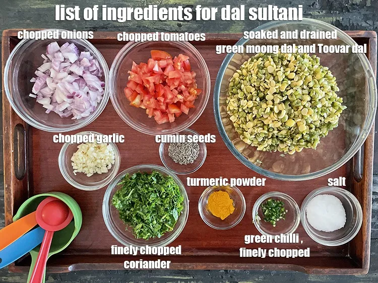 Step 2 – <strong>what is sultani dal made of? dal sultani</strong> is made from&nbsp;<meta charset="UTF-8" />1/2 cup&nbsp;green moong …