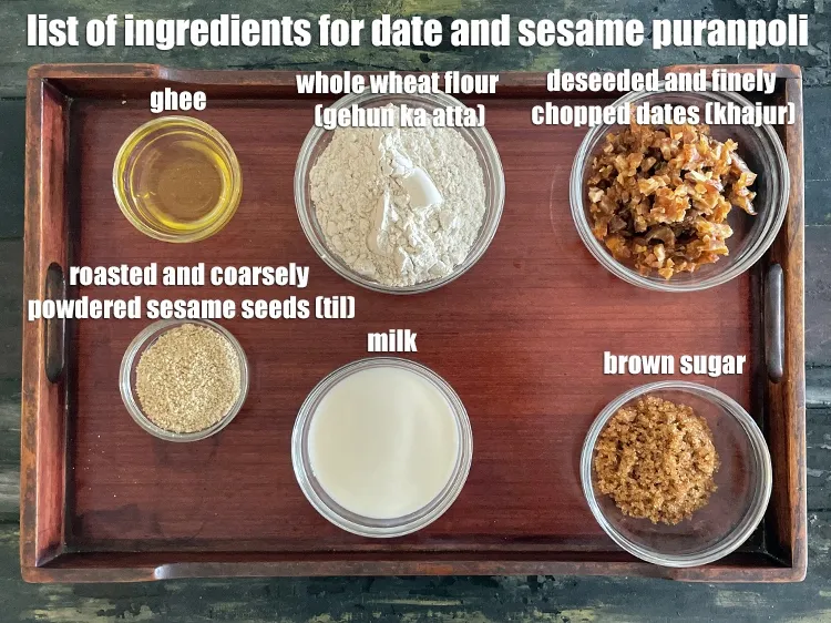 Step 2 – <strong>what is date and sesame puranpoli &nbsp;made of?</strong> <strong>sesame seeds and dates puran poli&nbsp;</strong>made from&nbsp;<meta …