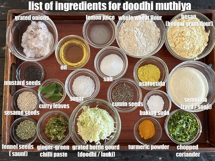 स्टेप 2 – दूधी मुठिया किससे बनता है?&nbsp;<meta charset=""UTF-8"" /><u><em>दूधी मुठिया</em></u><u><em>के लिए सामग्री …