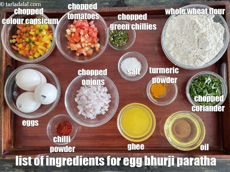 Step 2 – <strong>what is egg bhurji paratha made of? Indian anda bhurji paratha</strong> is made from cheap …