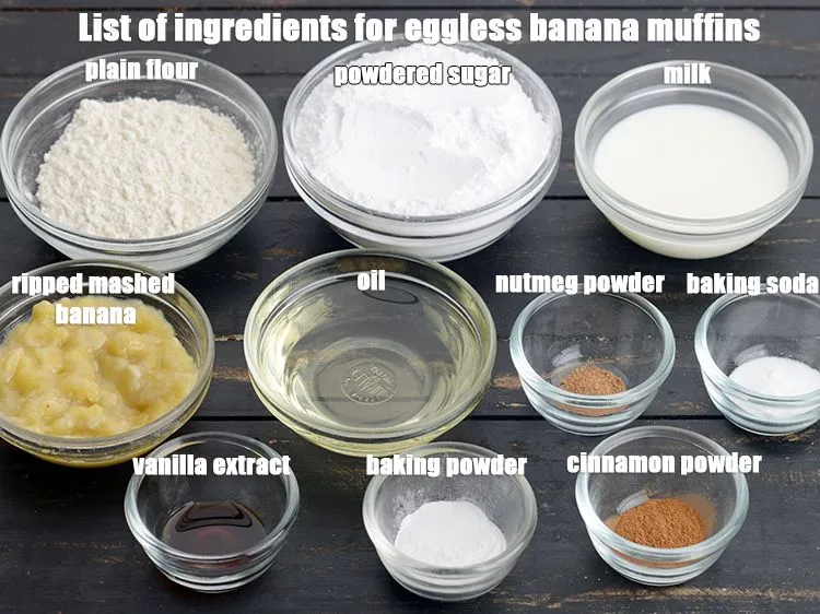 Step 2 – <strong>eggless banana muffins recipe | banana cinnamon muffins | basic banana muffins |</strong> is made …