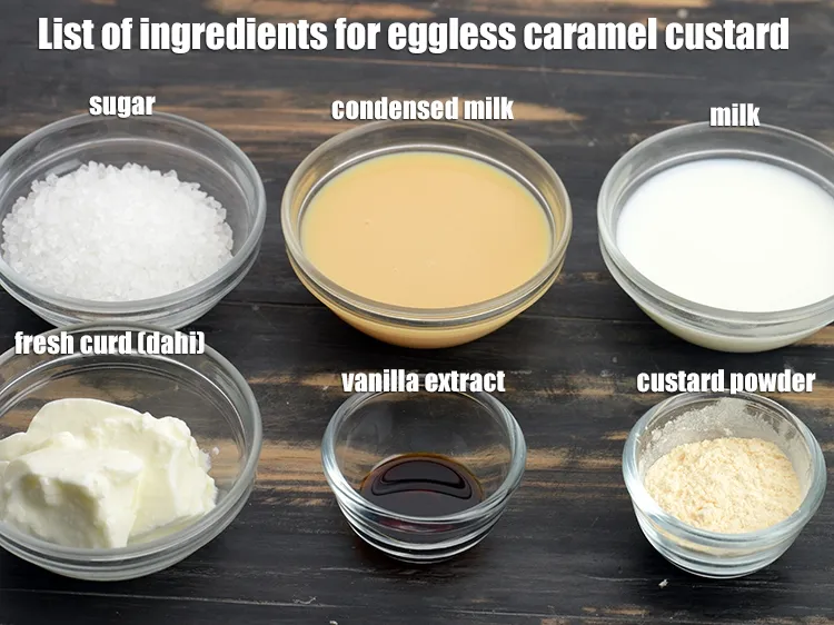 Step 2 – <strong>eggless caramel custard recipe | eggless Indian caramel pudding | no oven no gelatin no …