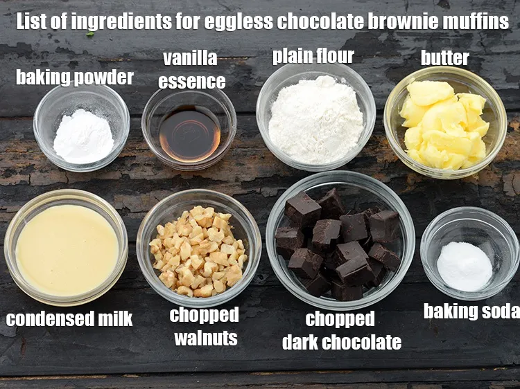 स्टेप 2 – <strong>एगलेस चॉकलेट ब्राउनी मफिन किससे बनी है? एगलेस चॉकलेट ब्राउनी …