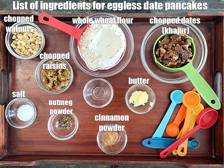 Step 2 – <strong>what is eggless date pancakes made off? Indian date pancakes with nuts</strong>&nbsp;is made from a …