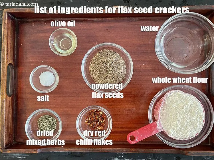 स्टेप 2 – <strong>फ्लैक्स सीड्स क्रैकर्स&nbsp;</strong>&nbsp;भारत में सस्ते और आसानी से उपलब्ध सामग्री …