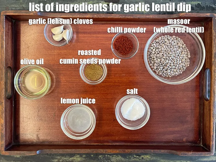 Step 2 – <strong>what is garlic lentil dip made of?</strong> <strong>Indian red lentil dip&nbsp;</strong>is made from cheap and …