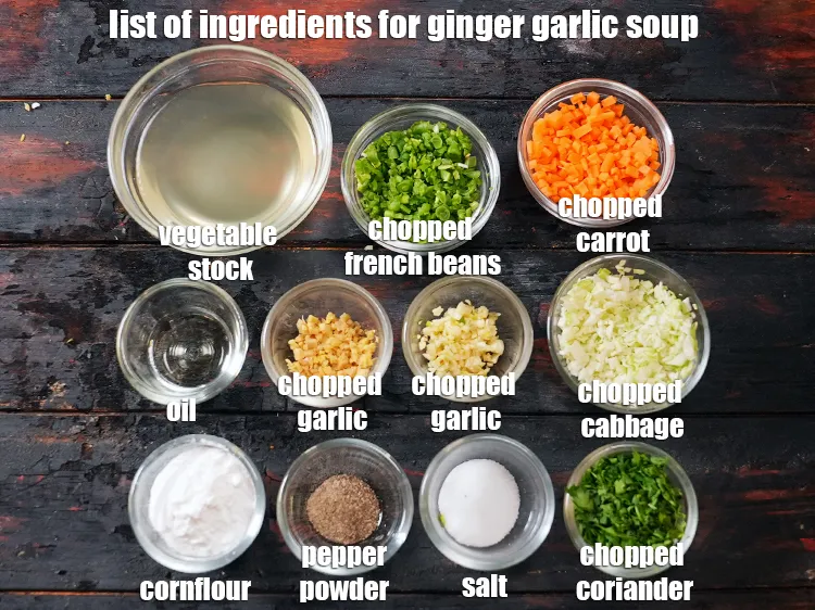 Step 2 – <strong>ginger garlic soup recipe | ginger garlic vegetable soup | immunity booster soup | </strong>is …
