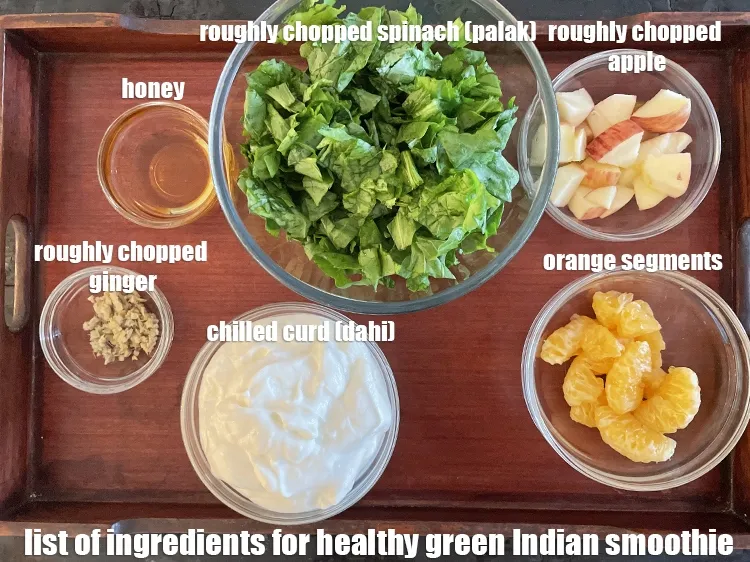 Step 2 – <strong>what is spinach apple orange smoothie made of ?</strong> <strong>healthy green Indian smoothie&nbsp;</strong>is made from&nbsp;<meta …