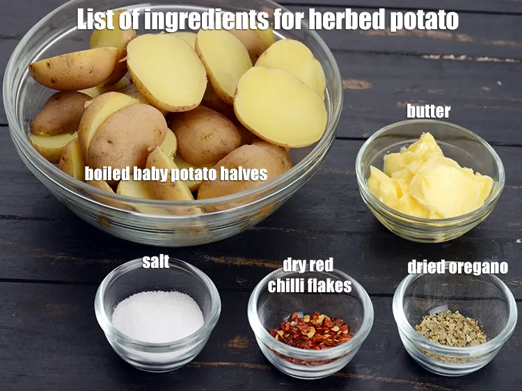 Step 2 – <strong>herbed potato recipe | baby potatoes with mayo dip | herbed baby potato |</strong> is …