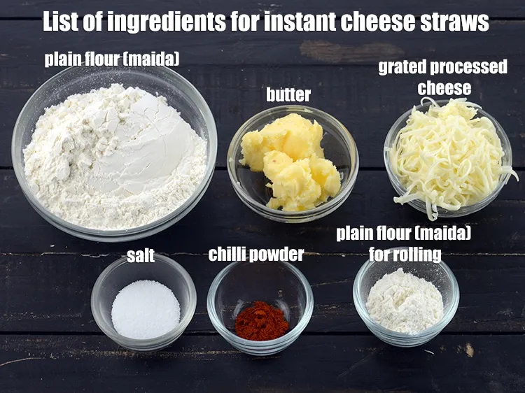 Step 2 – <strong>instant cheese straws recipe | eggless Indian cheese straws | how to make easy cheese …