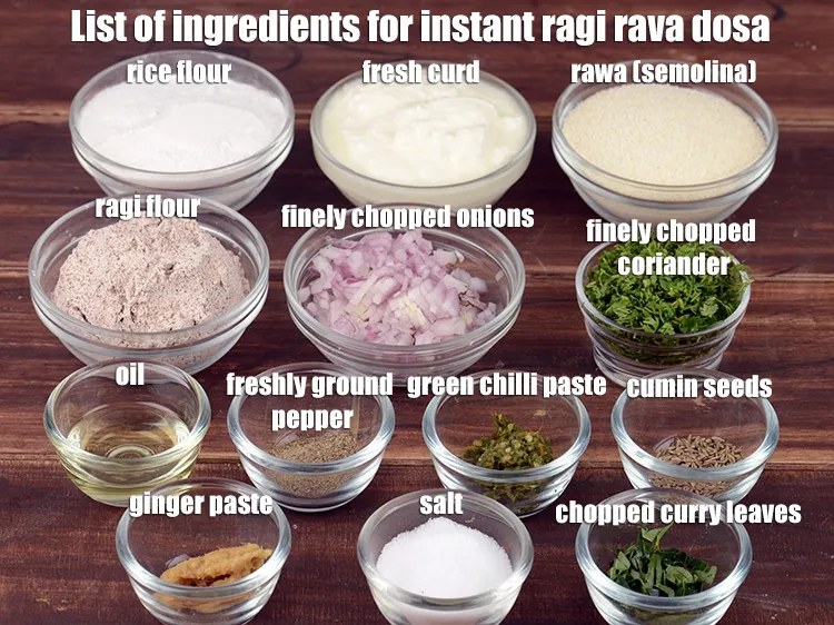 Step 2 – <strong>instant ragi rava dosa recipe | instant ragi dosa | instant finger millet rava dosa …