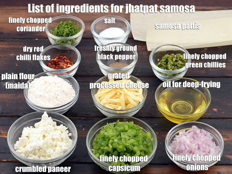 Step 2 – <strong>jhatpat samosa recipe | Indian quick veg samosa | paneer and onion samosa | crispy …