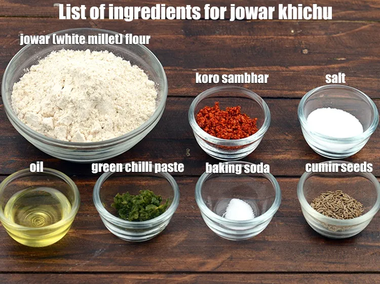 Step 2 – <strong>Jowar khichu recipe | Indian jowar flour khichu | Gujarati jowar nu khichu | gluten …